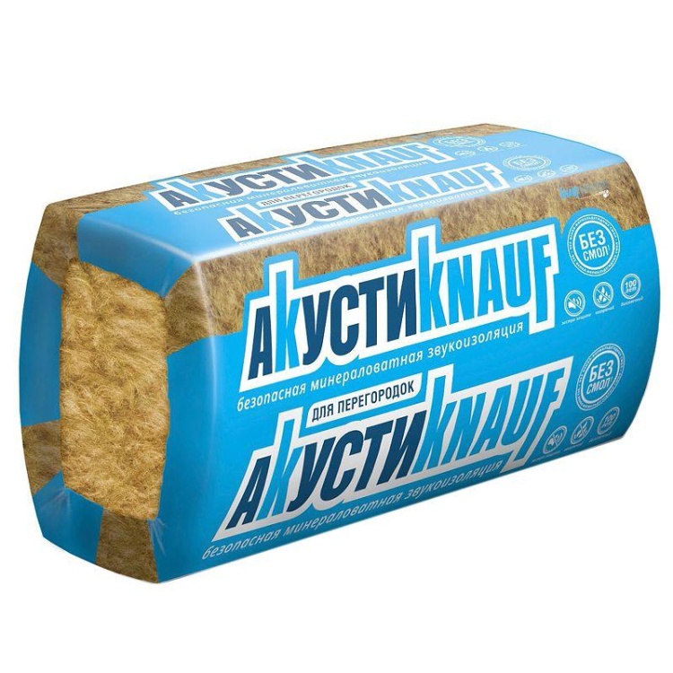 Утеплитель Акустик Кнауф 1230х610х50 мм 16шт. уп