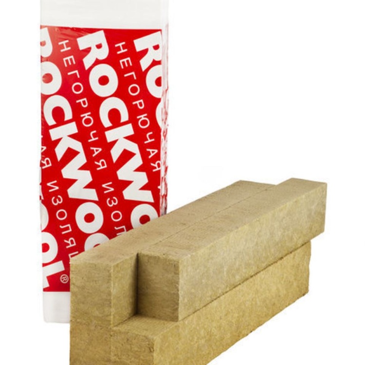 Утеплитель Rockwool Руф Баттс Д Экстра 1000х600х100 мм, 2 шт. уп