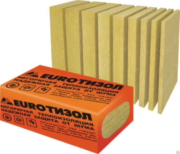 Утеплитель Тизол Евро-Руф 110 Н 1000х600х150 мм, 2 шт. уп