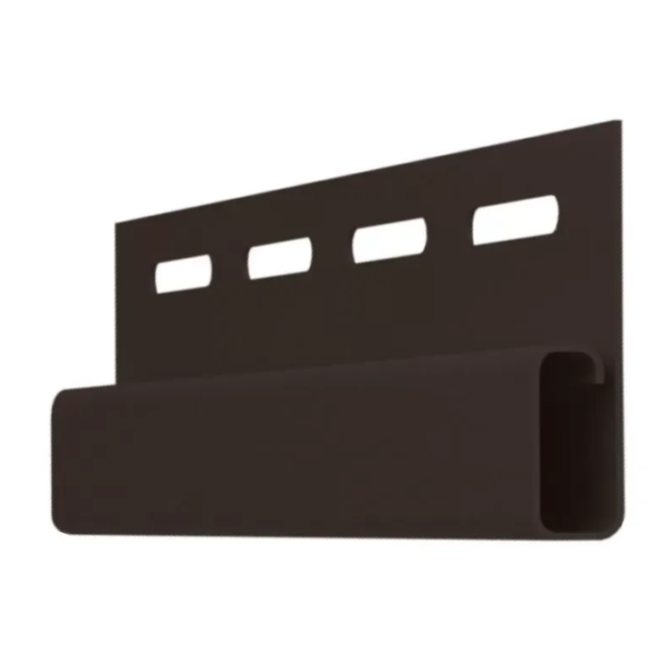 Планка финишная Grand Line, Коричневая, 3м