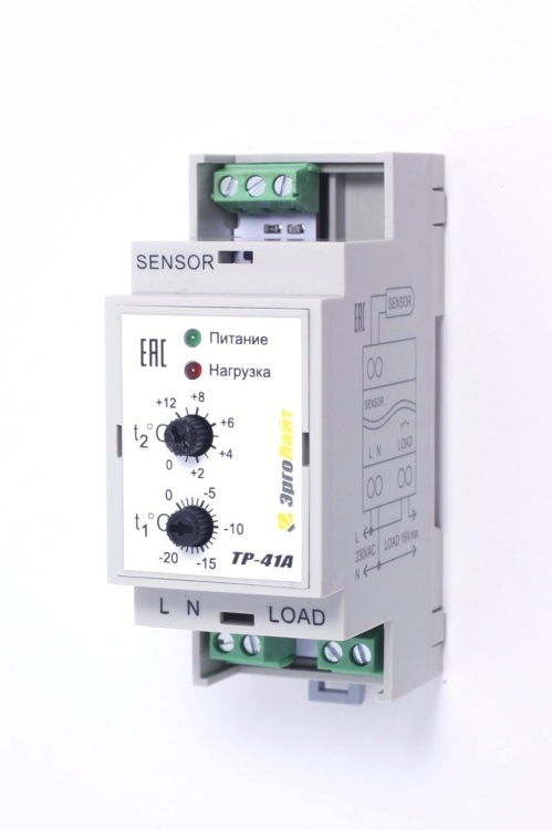 Терморегулятор ТР-41А с датчиком DS-125М