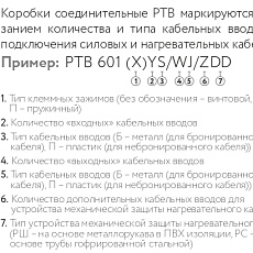 Коробка соединительная РТВ 602 2Б/2П
